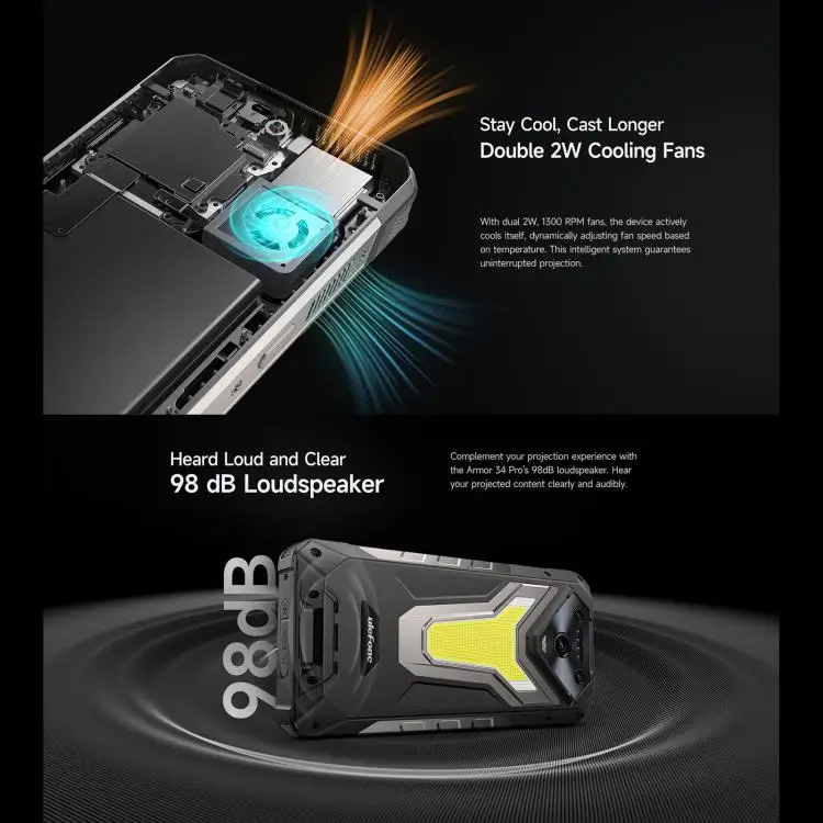 Ulefone Armor 34 Pro - High-Quality Smart Phone with 16GB+512GB