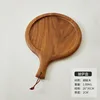 Madera maciza - molde para pizza de nogal 36*26*2cm