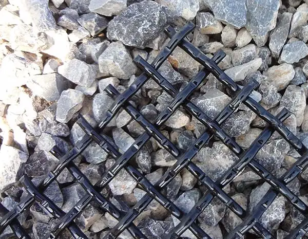 Wire Screen Rocks Zaranda Heavy Industrial Vibratory Rectangular Wire Mesh