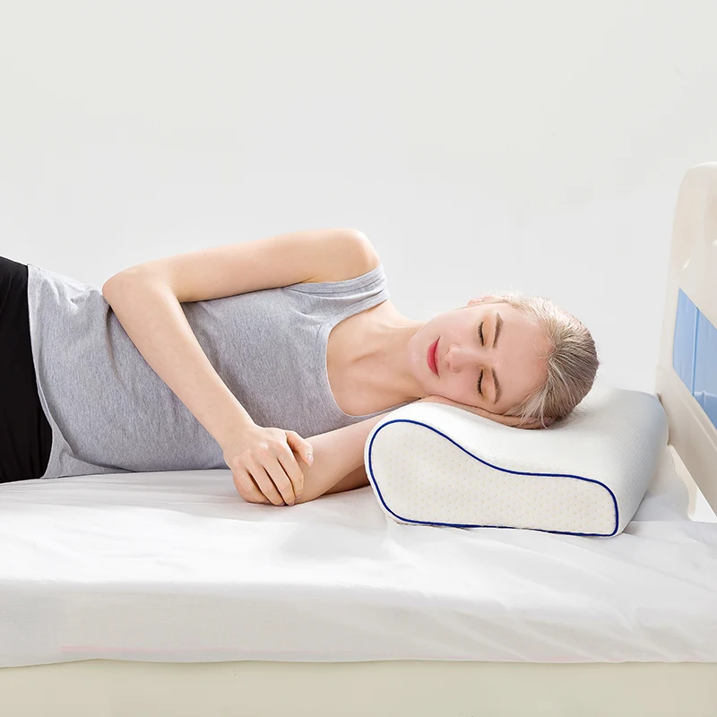 Orthopedic Cervical Comfortable Support Inner Core Memory Foam Pillow Ergonomic Design Cervical Spine Health Pillow For Sleeping