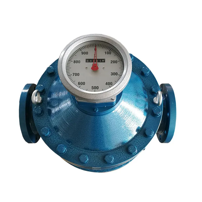 Mechanical Counter Flow Meter Oil Measure Oval Gear Flowmeter