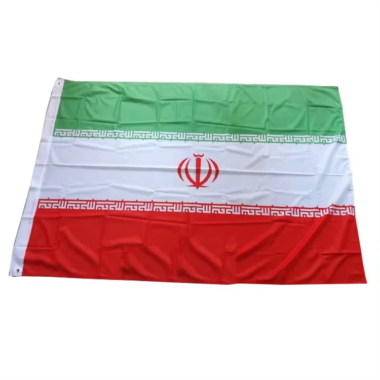 High Quality Customized cheap country National Iran Flag