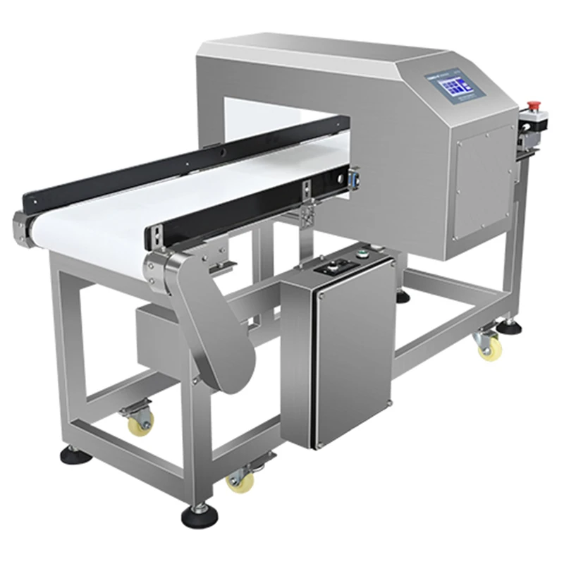 High Sensitivity Touch Screen Metal Detector for Food Packaging Industry