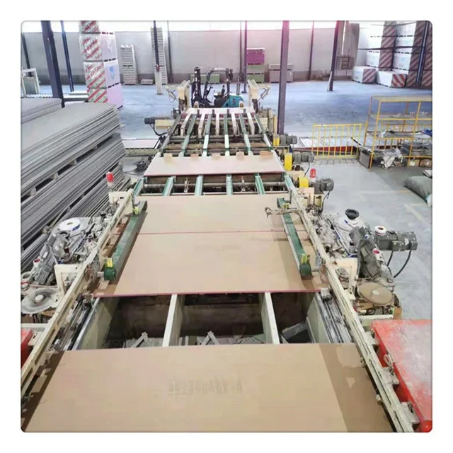 China Automatic Gypsum Board Production Line Making Machine /plasterboard Manufacturing Machine