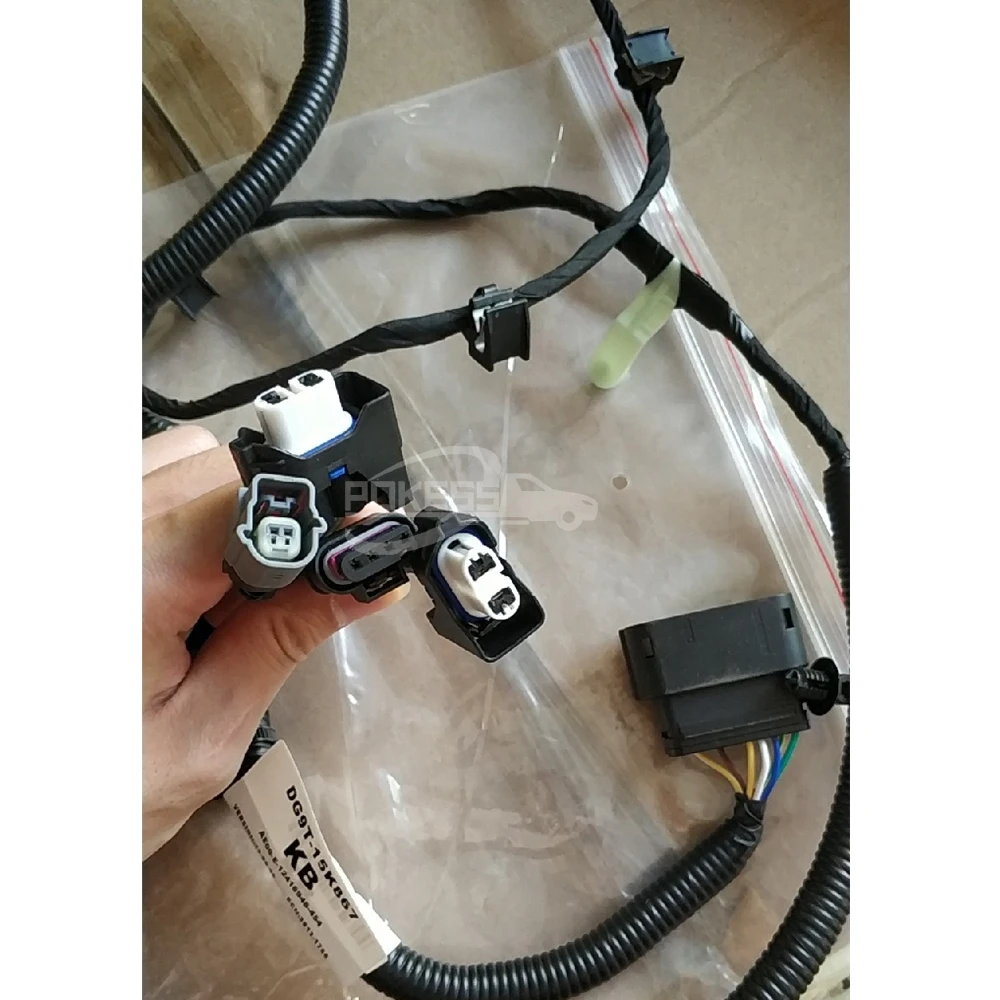 POKESS Wiring Harness DG9T15K867KB Reversing Radar Harness for Ford Mo... — 3