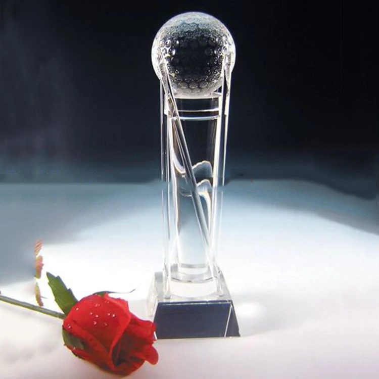 Wholesale China New Design Crystal Trophy Sport Crystal Trophy