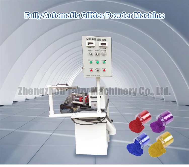 Commercial Glitter Powder Cusher Cutting Machine Glitter Powder Cutter