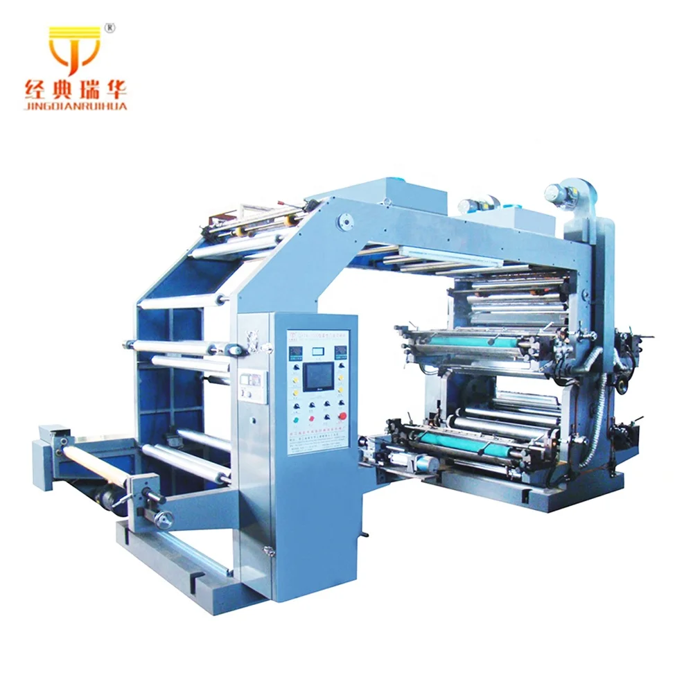 GYT New Condition 6-Color Automatic Flex Printing Machine Letterpress Plate Type for PP Woven Sack & Paper Label