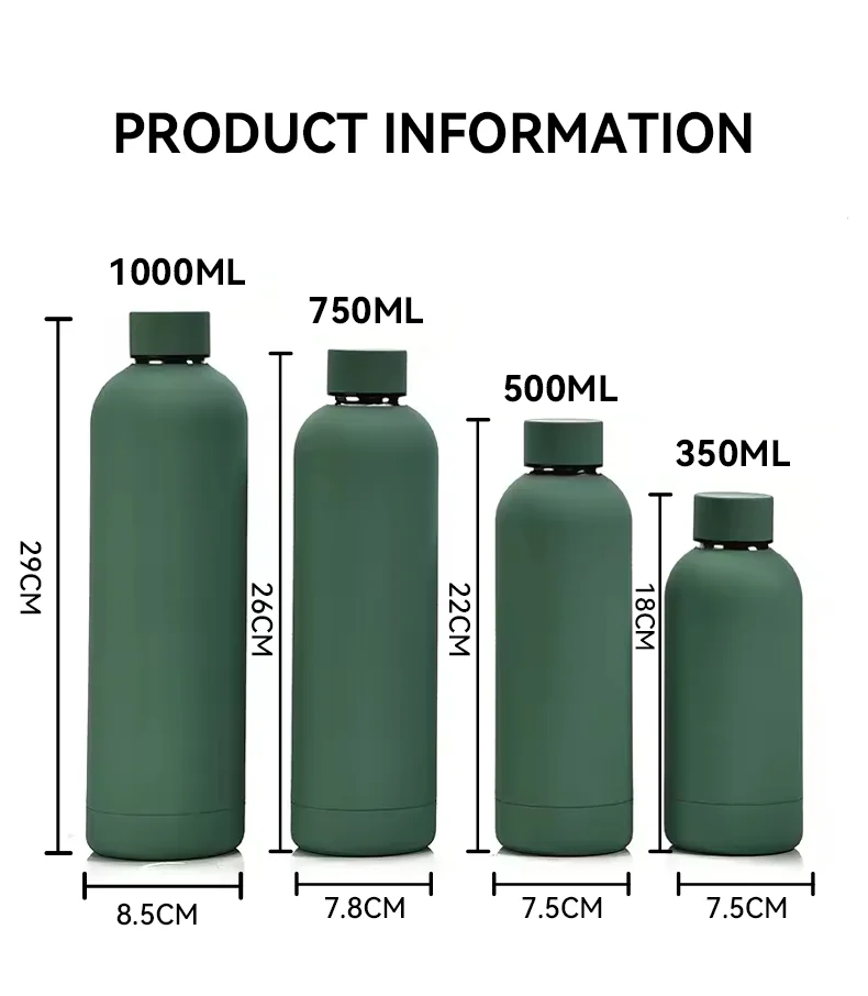 Bottleworks New Design Double Wall Vacuum Flask Stainless Steel Water ...
