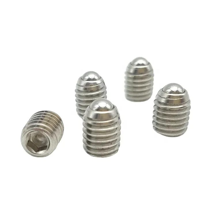 Factory Custom BPK Stainless Steel Fasteners Ball Spring Plunger