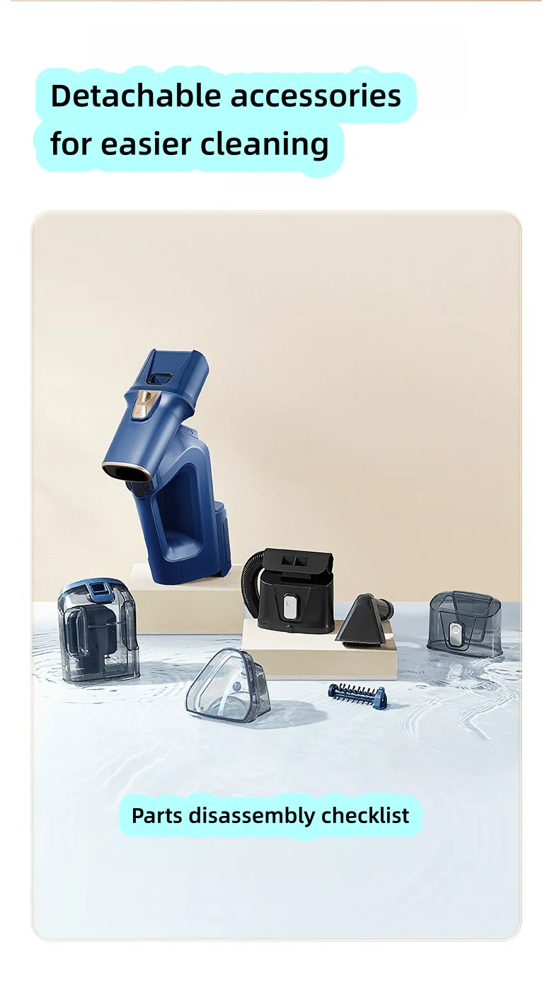 Multifunctional Dy505 Handheld Fabric Cleaning Machine Spot Cleaner