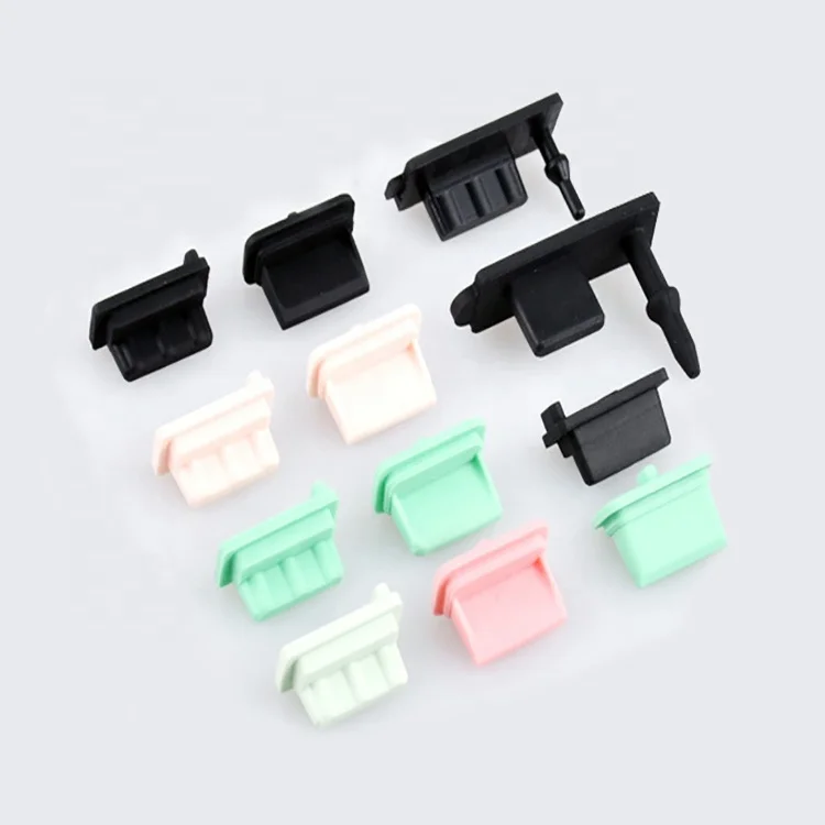 30-Pack Colorful USB-C Dust Plugs With Hanging Hole - Charging Port Protectors For Phones, Laptops