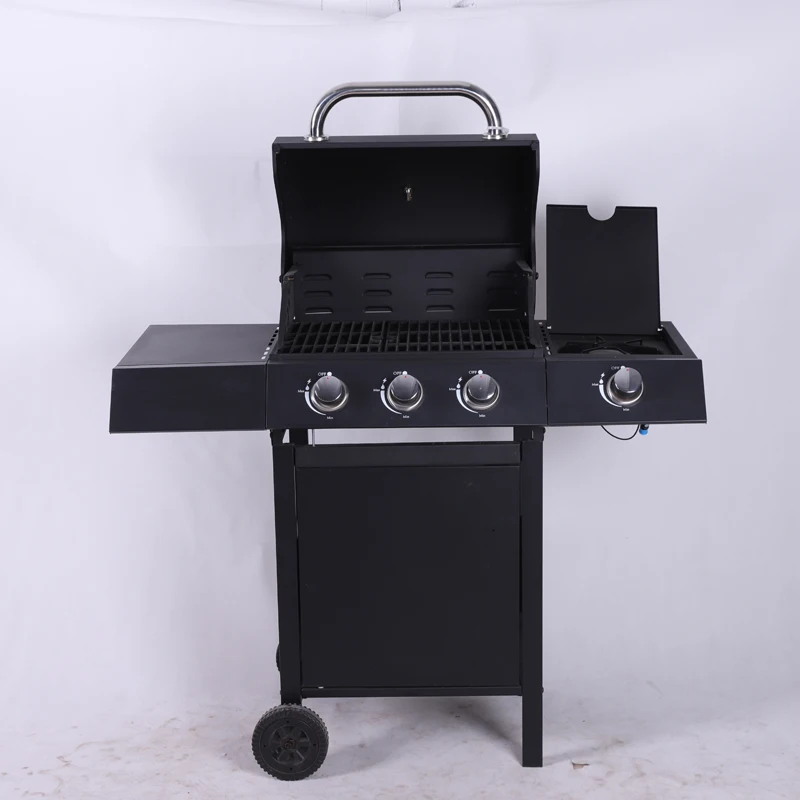 Outdoor Flameless Gas Bbq Grill Combo Trolley for Barbecue for Camping for Sale