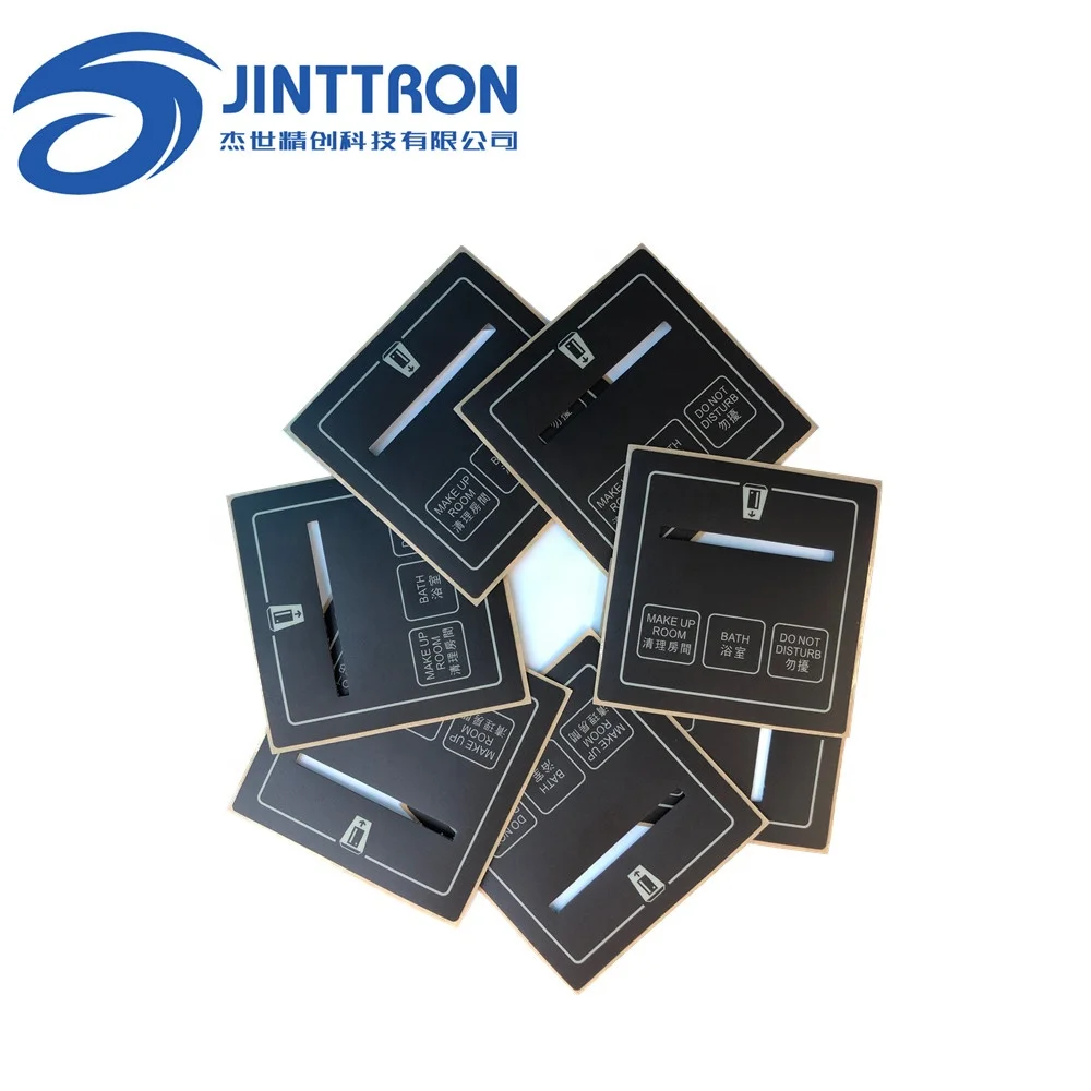 
Передняя панель Lexan из поликарбоната с клеем, мембранным графическим покрытием, шелкография 