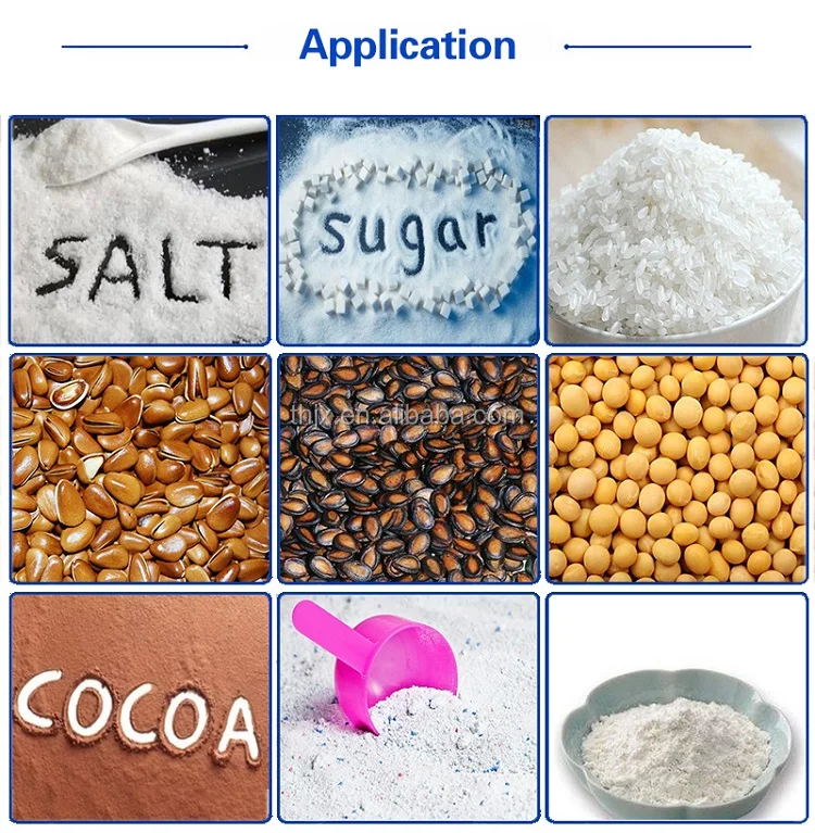 
 Вибрирующий конвейер из нержавеющей стали с измельчителем фасоли орехов  