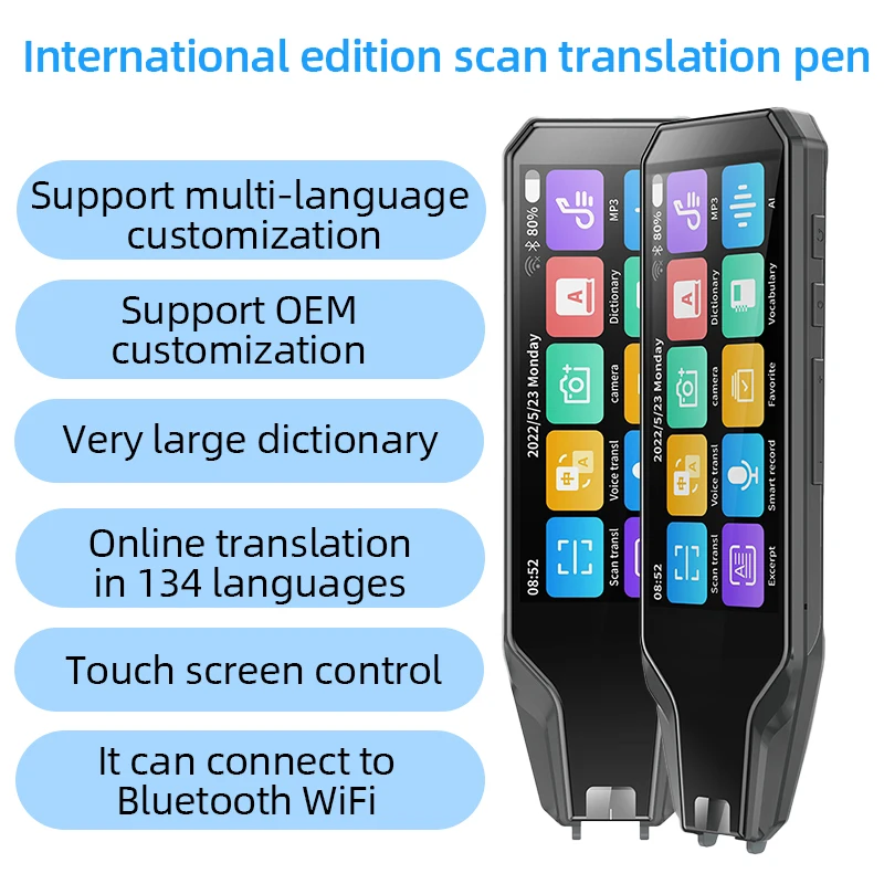 Kids Translation Pen Device For Scanning And Translating Texts And