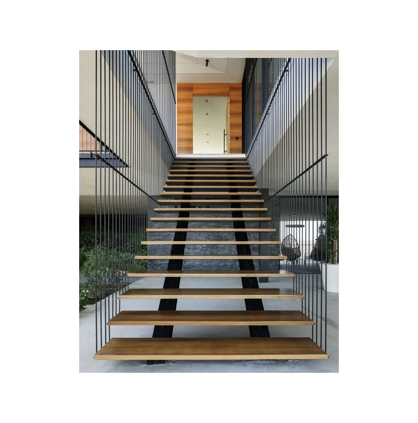 Ace Straight Stringer Staircase Modern Design Staircase Designs Photo Light Folding Curved Spiral Straight Staircase