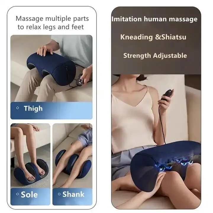 Knee Blood Circulation Manual Electronic Reflexology and Relaxation Shiatsu Japanese Vibration Foot Massager for Neuropathy