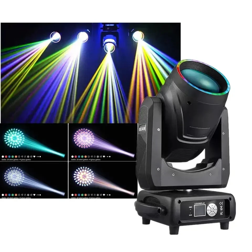 New Arrival 320W Rainbow Effect Beam Light Moving Head Light for Disco Dj Party
