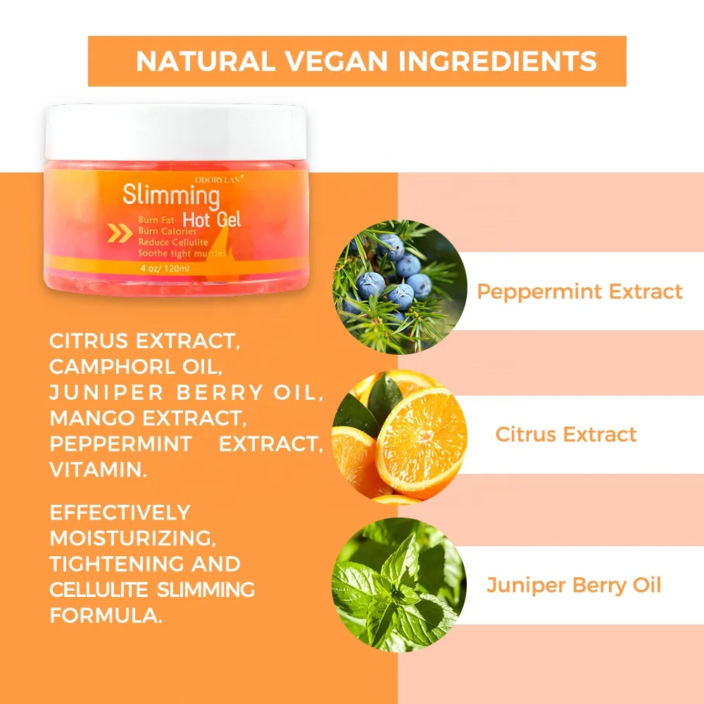 Herbal Fat Burn Gel Cream Slimming And Toning The Applied Area Fat