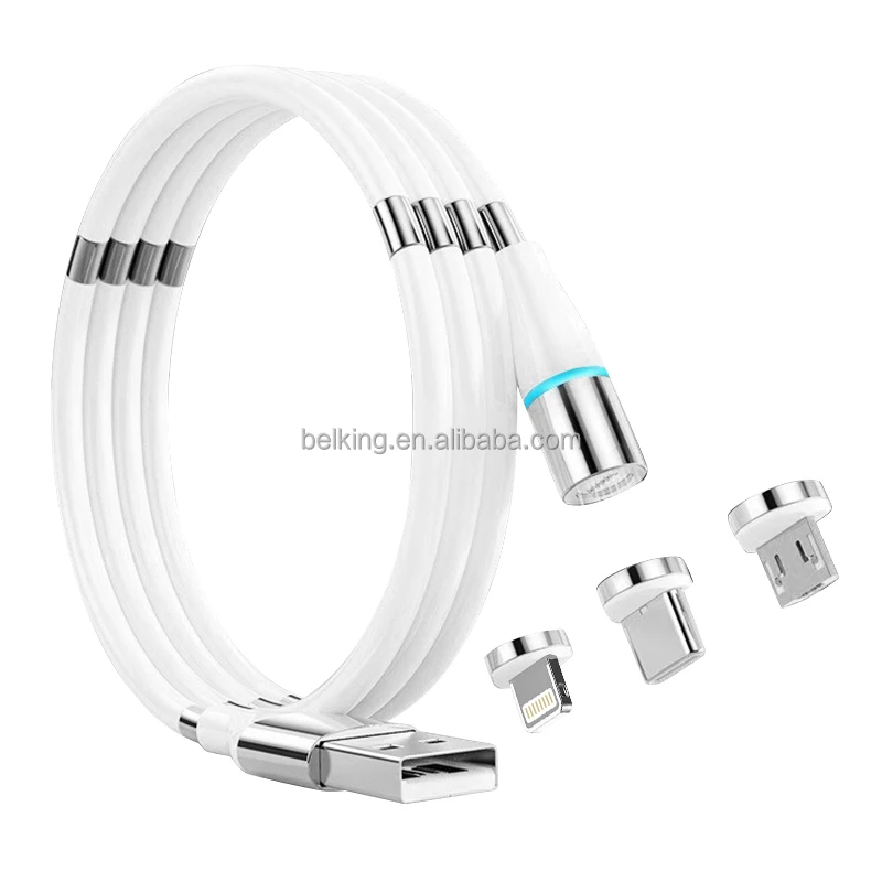 Magnetic USB Cable – Micro USB, USB Type C, Lightning – Orbit Research