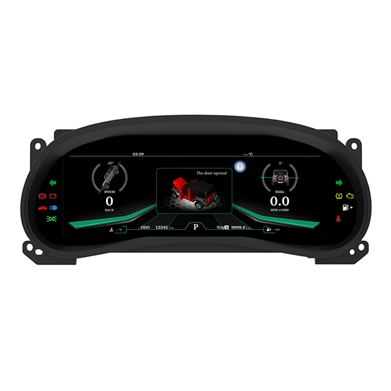 Linux System Car Digital Speedometer For Jeep Wrangler 2011-2017 Car  Dashboard Lcd Display Auto Meter - Buy Auto Meter,For Jeep Wrangler  2011-2017 Car Dashboard,Car Digital Speedometer Product on 
