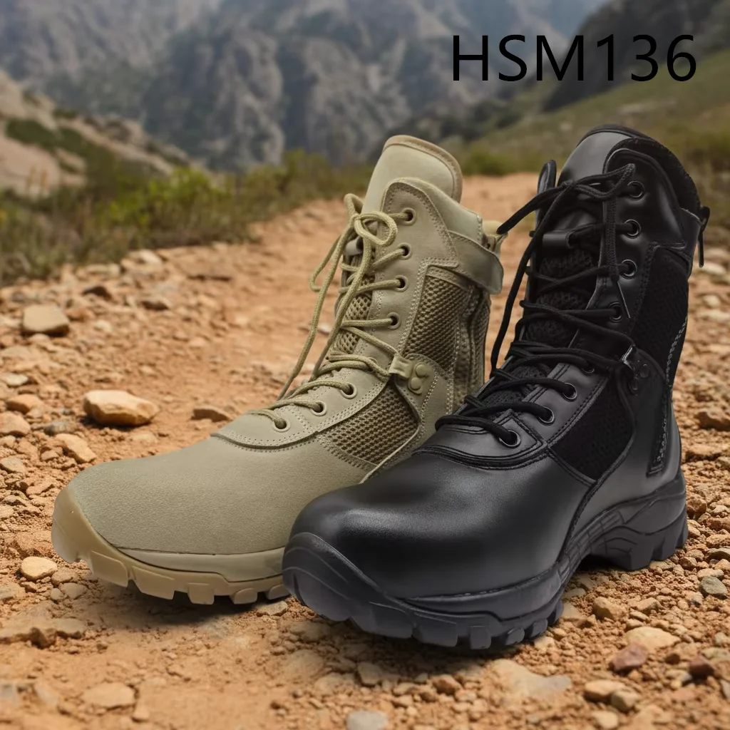 LXG,outdoor Training High Strength Large Sand protection Marching Boots Polar Expedition 36-47 Size Tactical Gear Boots HSM136