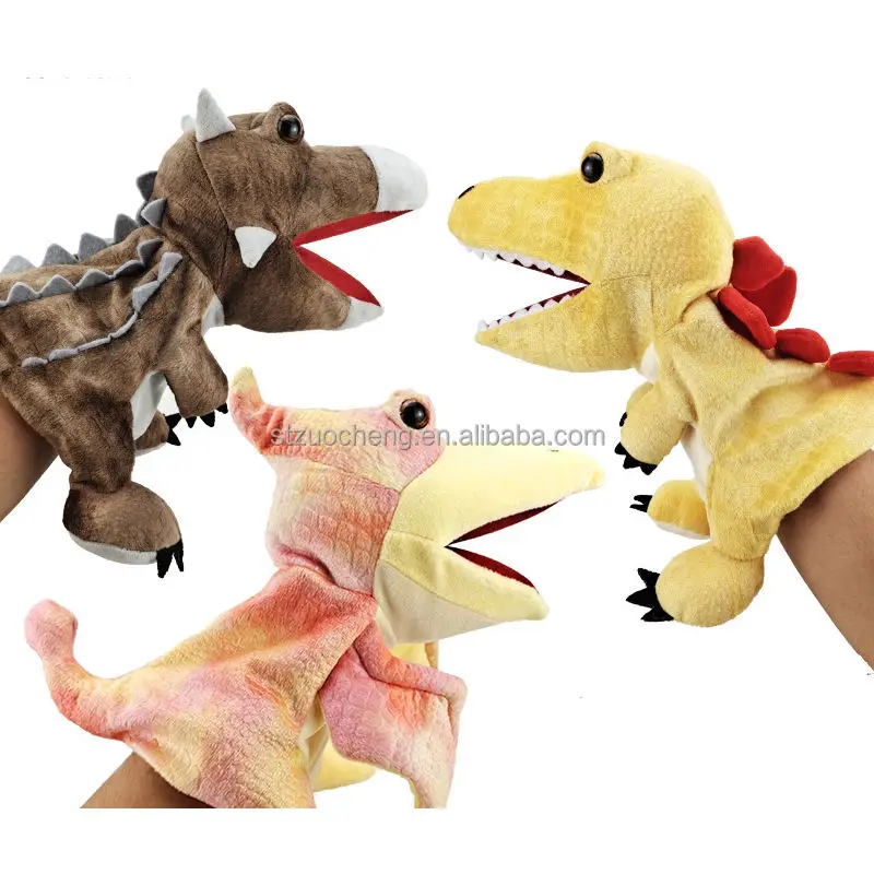 Оптовая продажа персонализированные Мультяшные игрушки Тираннозавр Рекс набивные животные динозавры Ручные