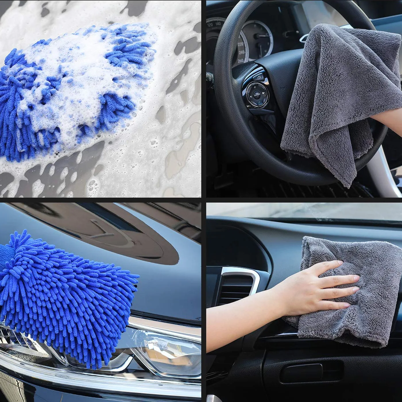 Набор инструментов для мытья автомобиля, щетка для снега и мойки