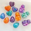 Flow pattern heart (mixed color)