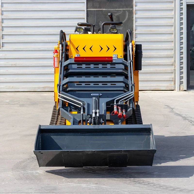 CE/EU/EPA HS-530 Wheel-type Skid Loader Kubota D1105 Engine EPA Certified 1 Year Construction Machinery Mini Loader Chinese