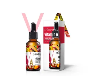 OEM Luxury Korean Organic Beauty Brand Fruit Vitamin a Antioxidant Face Serum Skin Care Anti Aging Vitamin a Serums for Face