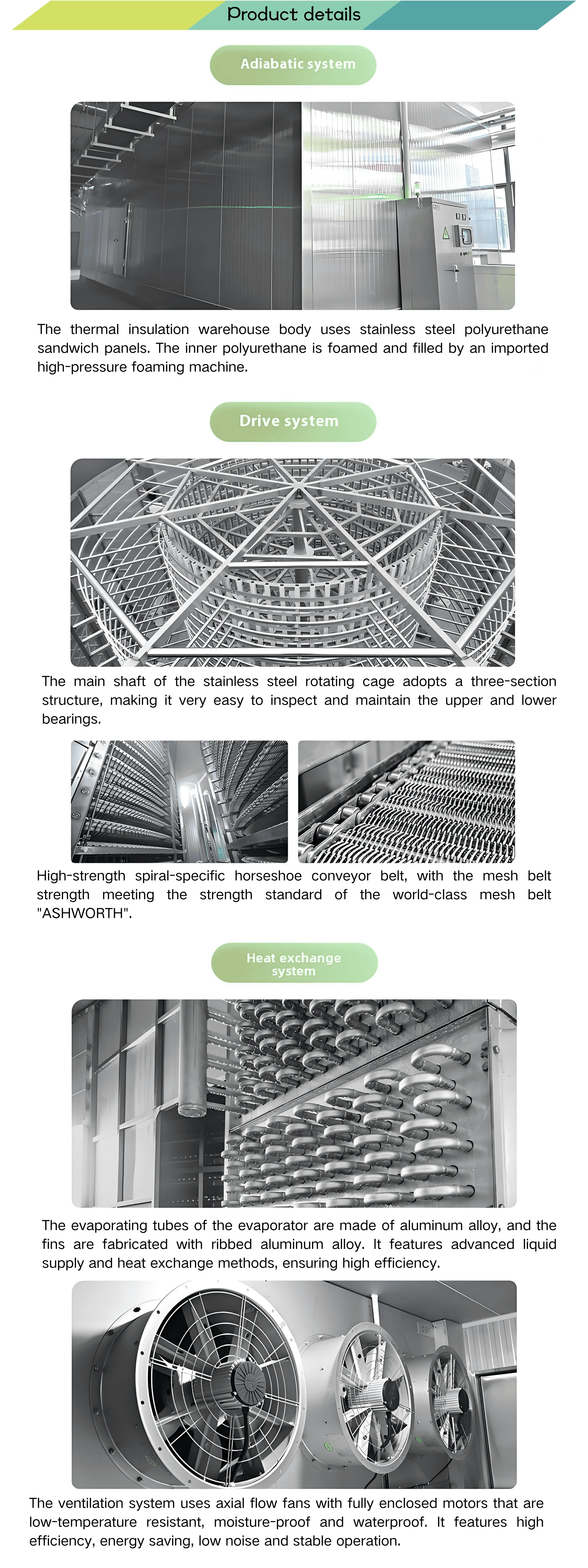 Blast Freezer, IQF, 2000kg/hour - detail 10