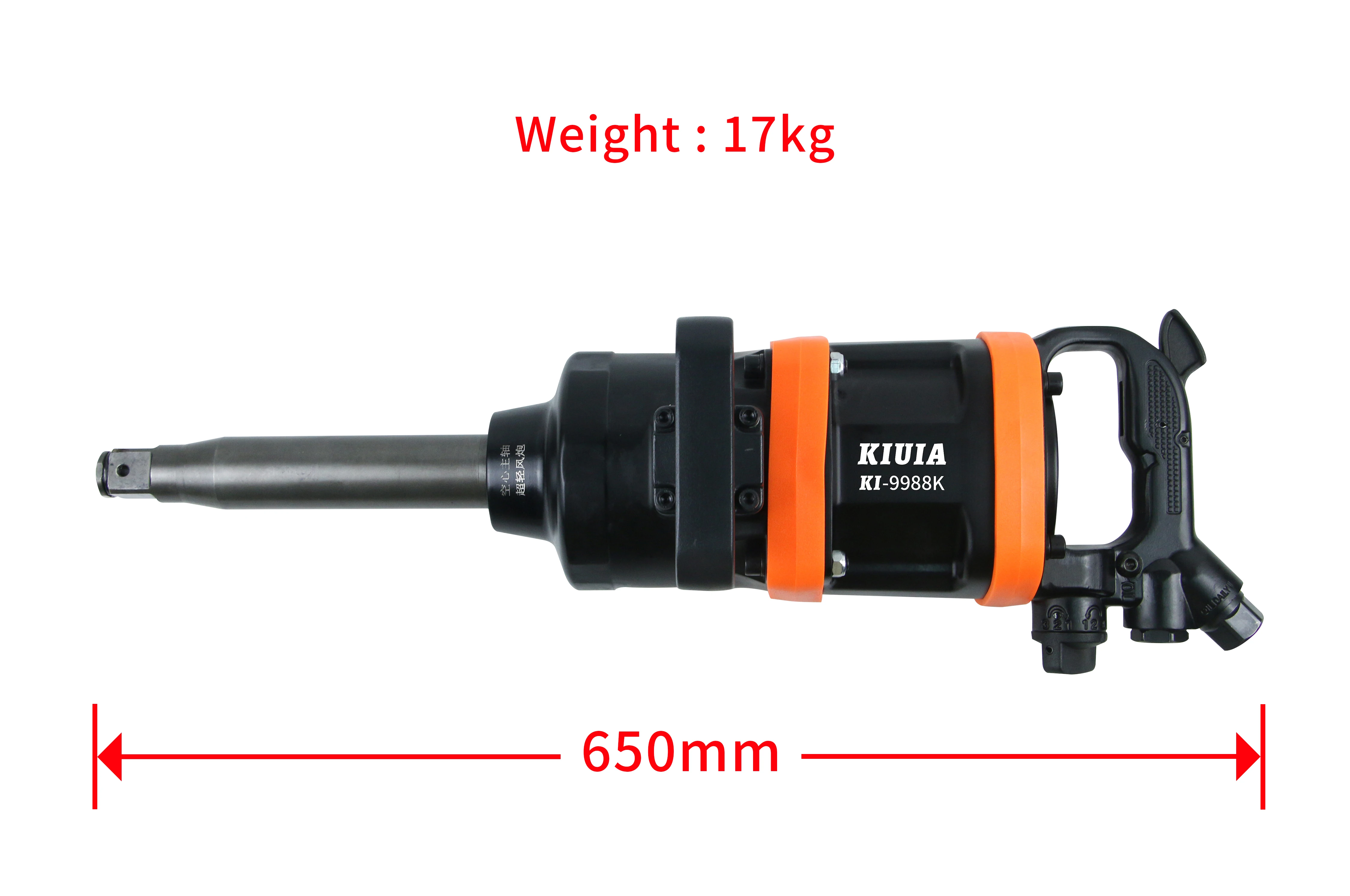 Pneumatic Wrenches 6200nm Spanner Gun Socket Tool Sets Adjustable Heavy