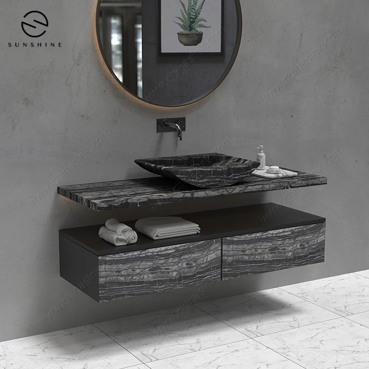 Factory Wholesale Supplier Marble Stone Hand Wash Basin Sink Bathroom Wash Basin