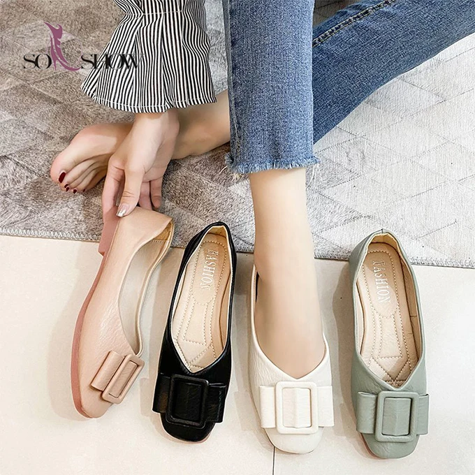 Fashion Fancy Flat Shoes Women's Flats For Women And Ladies With Decoration  - Buy Women's Flats,Flat Shoes Women,Ladies Fancy Shoes Product on Alibaba .com