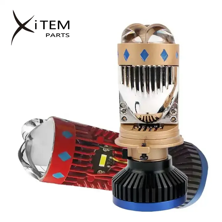 Super Bright Led Headlight Bulbs 140W Canbus Projector H4 Mini LED Lens T9 LED Headlight Bulbs Hi Low Beam Car Light