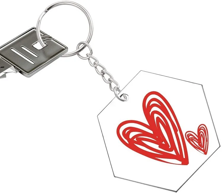 Акриловый прозрачный диск с кольцом для ключей, подвеска с кисточкой, набор колец для ключей подходит для проектов «сделай сам» и поделок