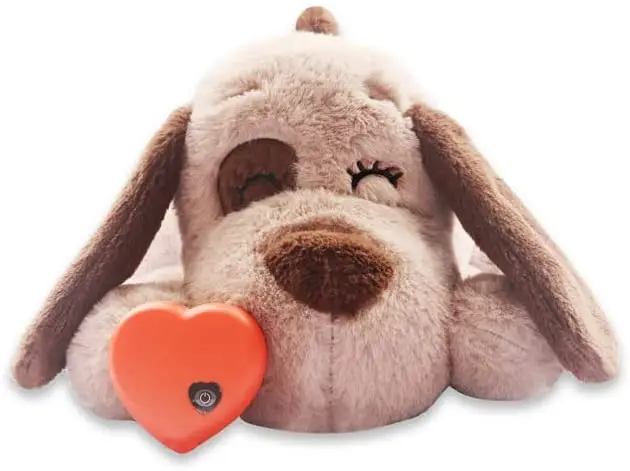 Pet Supplies : BEVERLYSHARK Beverly Shark Puppy Heartbeat Toy Dog Anxiety  Relief Calming Aid Puppy Heartbeat Stuffed Animal Behavioral Training Sleep  Aid Comfort Soother Plush Toy for Puppies Dogs Cats (Brown-1) 