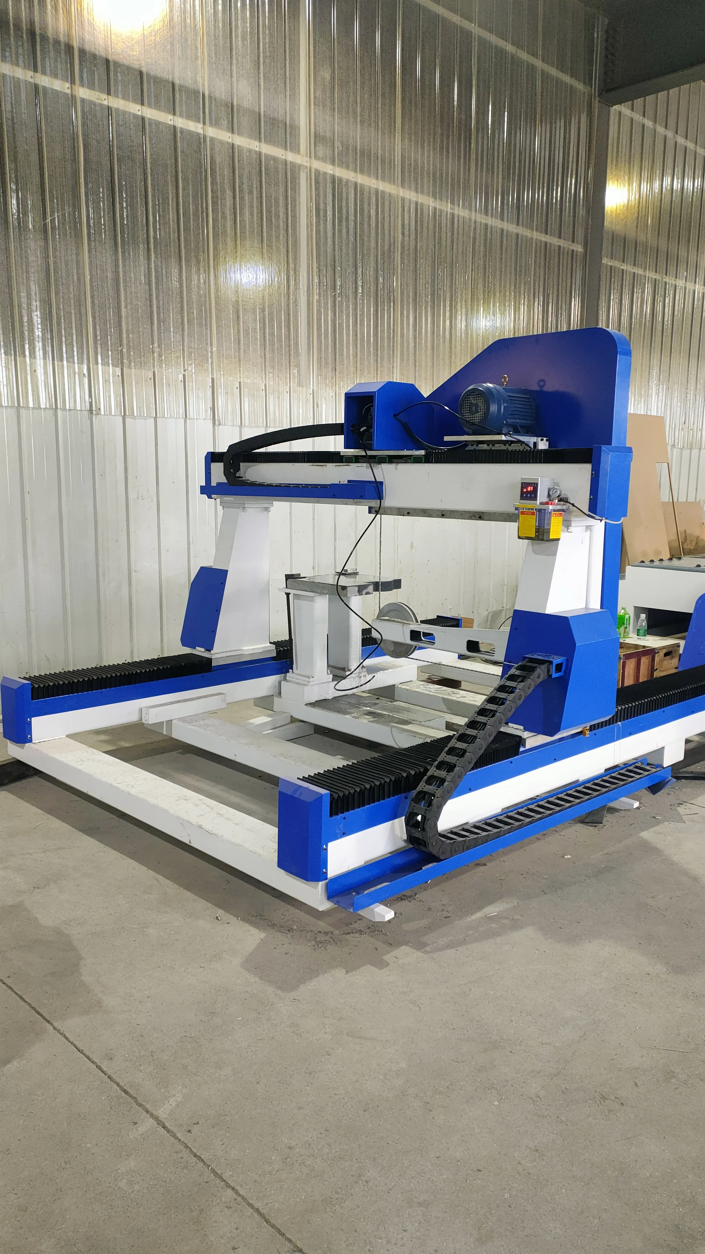Twelve Years Factory Cnc Wire Saw Machine Manufacturer Stone Tombstone Monument Cutting Shape Cross Shape Shaped Rope Cutting