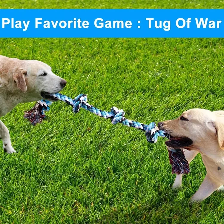 Dog Rope Toys For Aggressive Chewers Interactive Medium Large Dogs