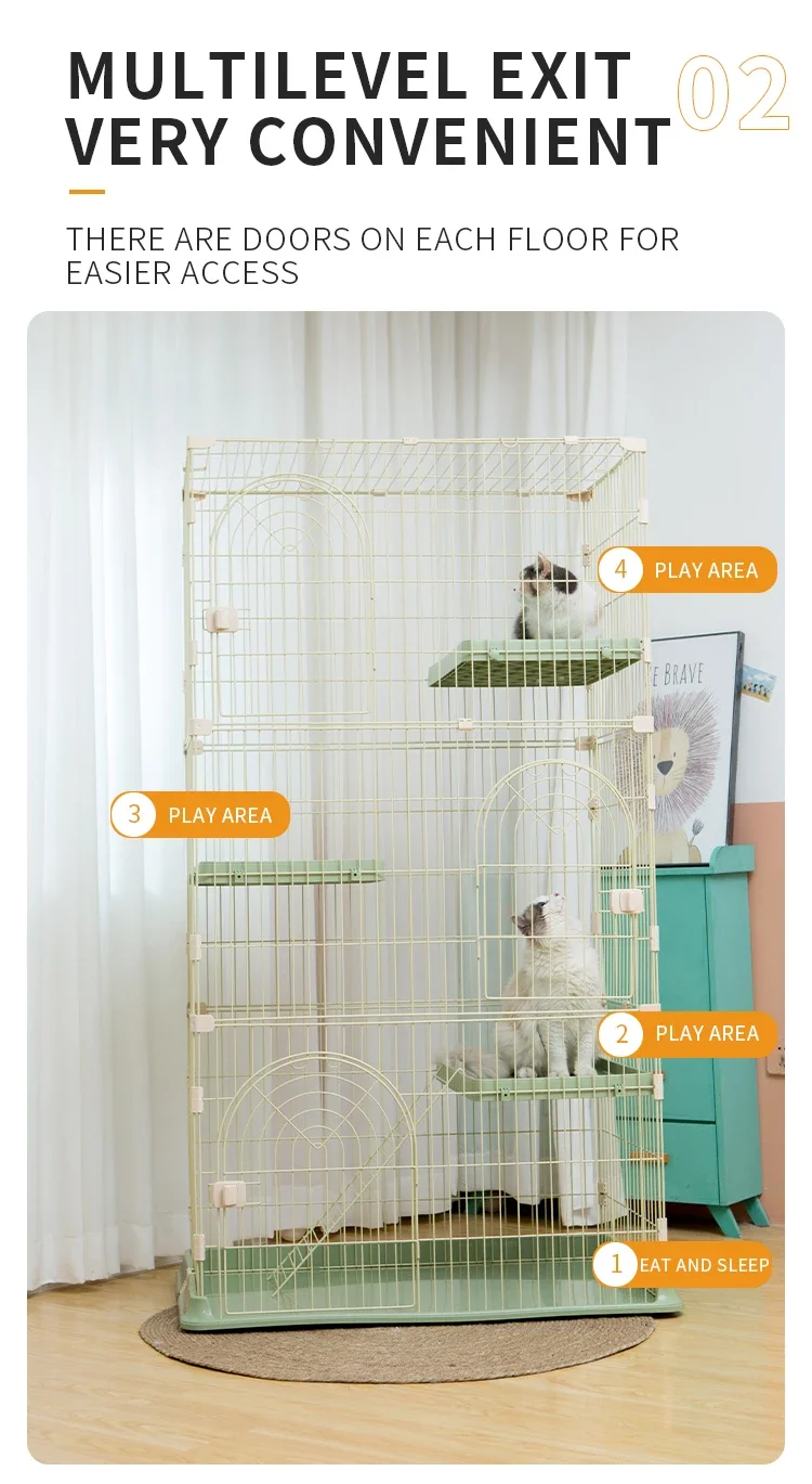 Stackable Cat Cages Multi Level Stacking cat Cages with Plastic Platform| Alibaba.com