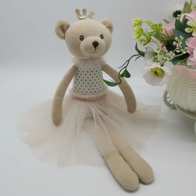 Super Quality Cheap Stuffed soft kid toys for girls  Custom  Ballerina  Animal Plush teddy Bear Toy For Sale