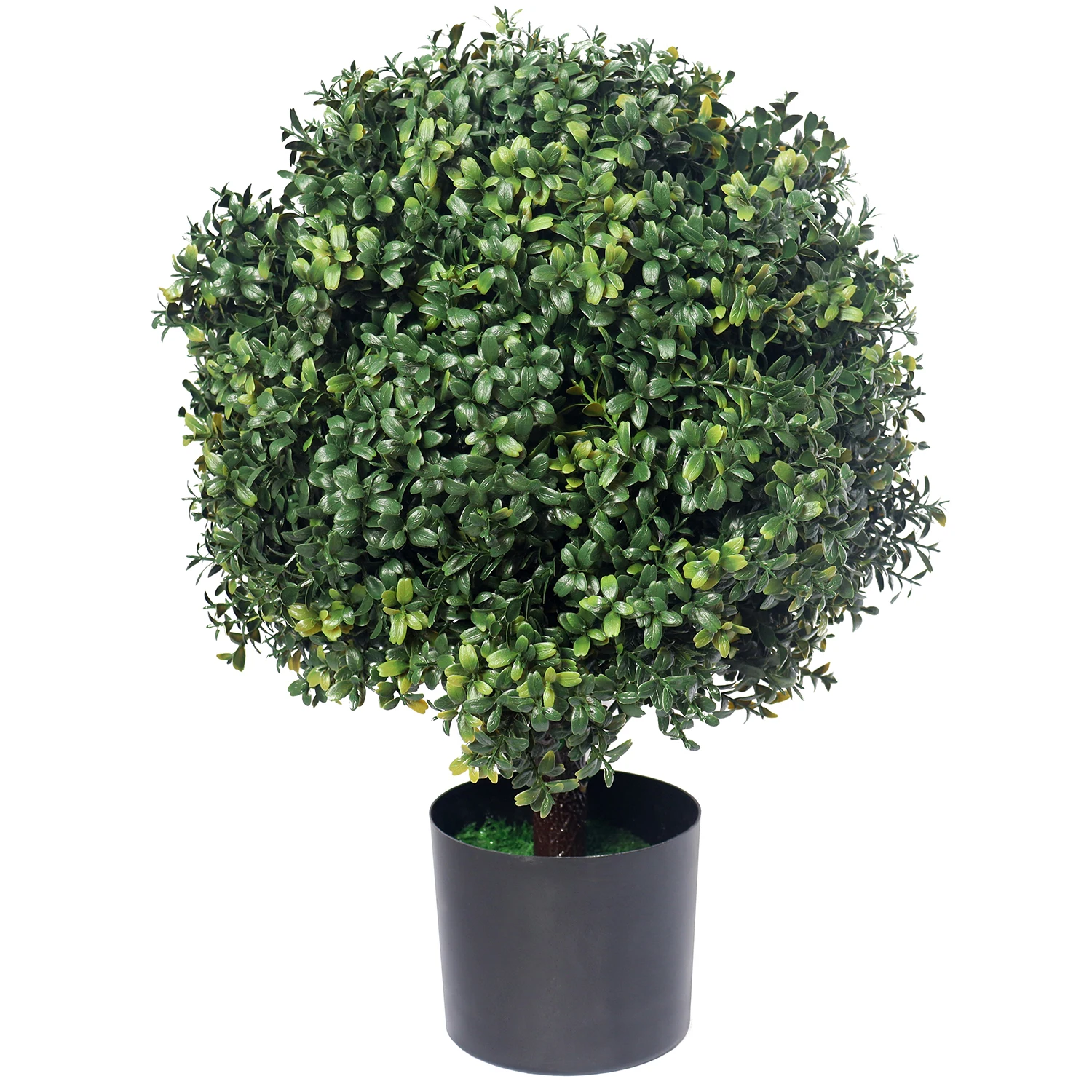 Outdoor Boxwood Plant Artificial Topiary Potted Ball Trees Garden ...
