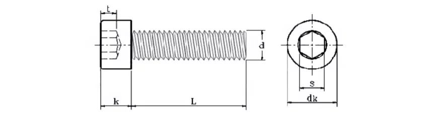 product high strength stainless steel din912 hex socket cup head bolt allen bolt-59