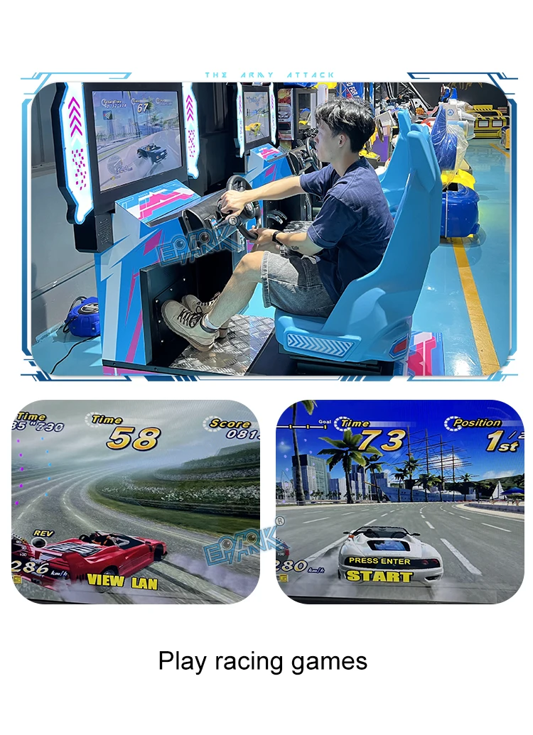 3D Video Racing Simulator - Customized Car Driving Experience