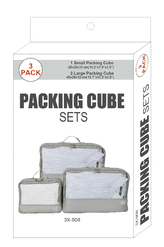 Travel Storage Bag Packing Cubes Sets 