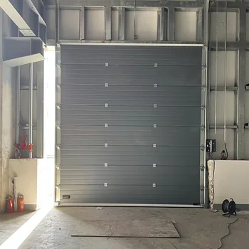 Industrial Sectional Door With Pedestrian Door High Quality Automatic Insulated Roll up Sectional Dock Door for Warehouse