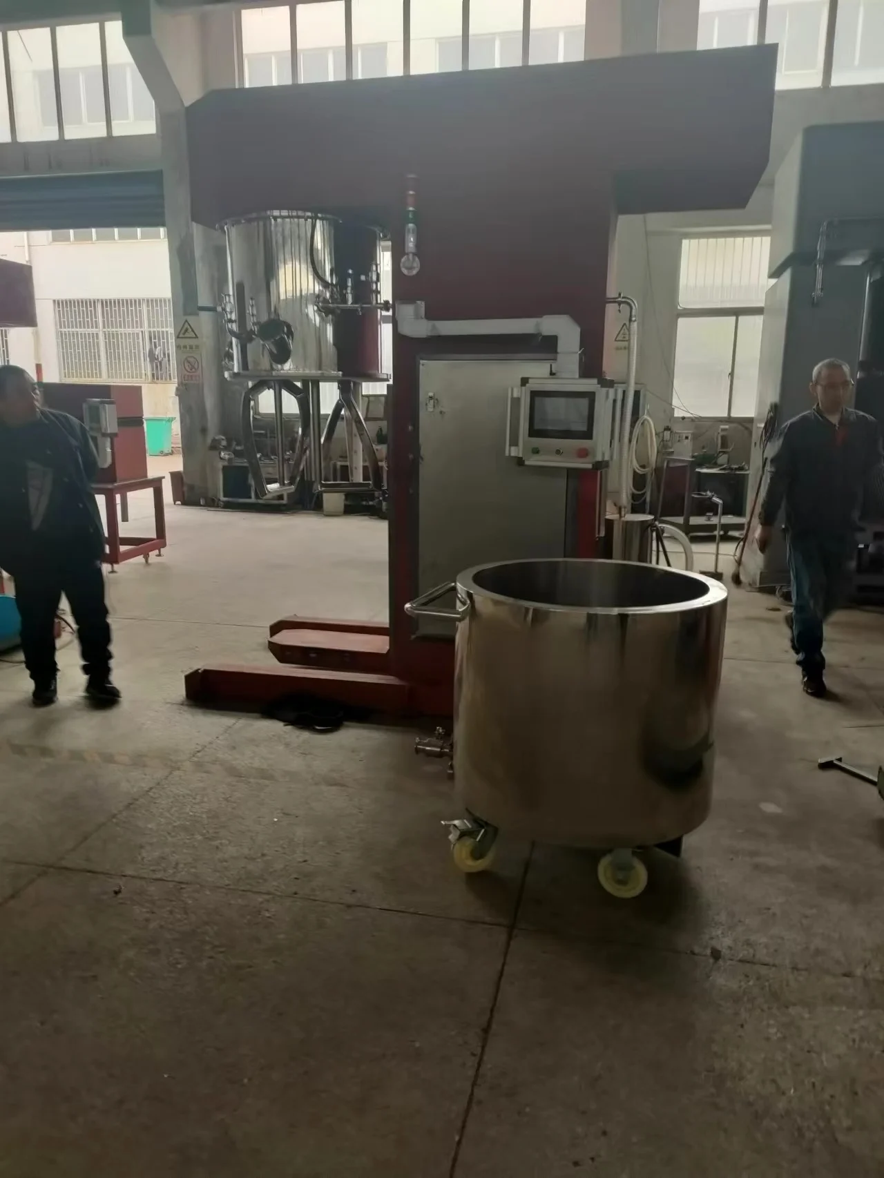 Автоматический Вакуумный гомогенизирующий эмульгатор/машина для изготовления гелевых эмульгаторов/Оборудование химической