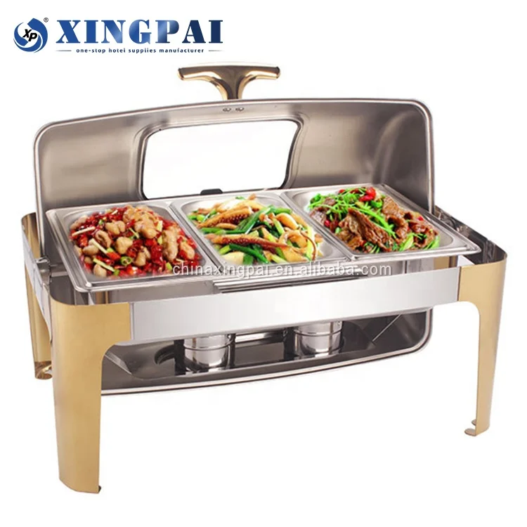 400W Electric Heating Chafing Dish Buffet Catering Stainless Steel Food  Warmer